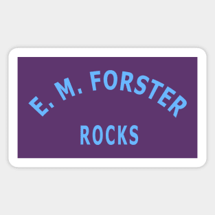 E. M. Forster Rocks Sticker